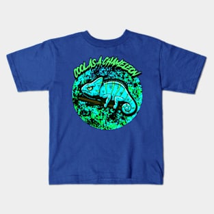 Cool As A Chameleon Kids T-Shirt